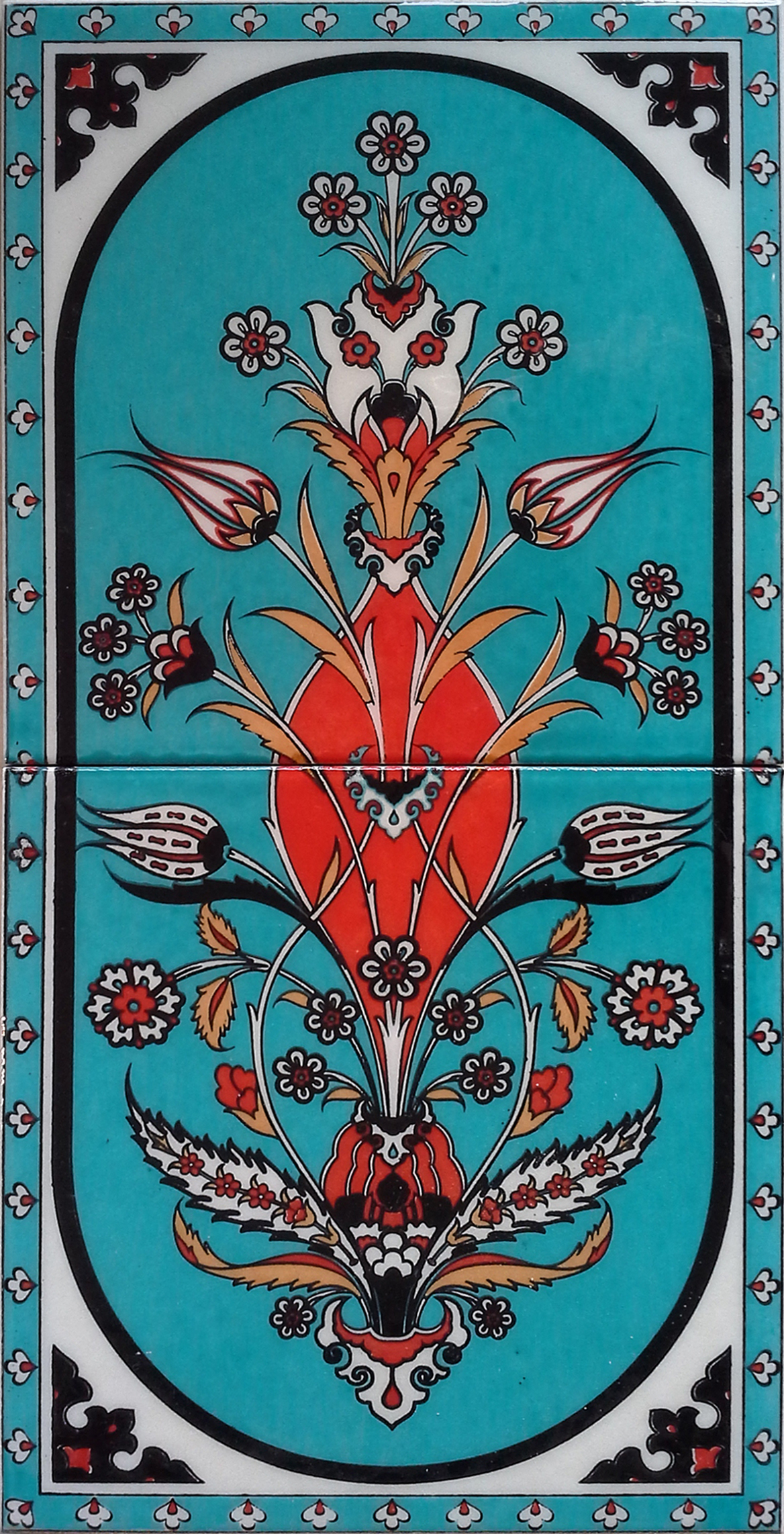 Çini Panolar  20x40-12